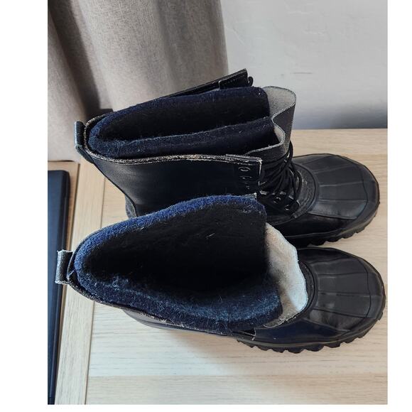 LaCrosse Outdoorsman Sz 10 Winter Wool Insulated Neoprene Boots STEEL TOE SHANK - Picture 3 of 13